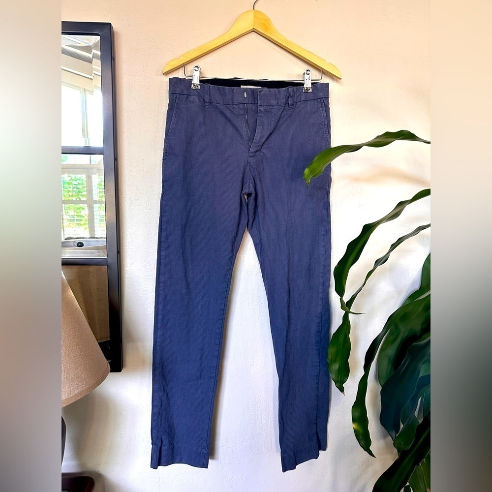 Vince textured trouser Blue SZ 30